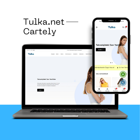 Tulka Cartely E-Ticaret Teması