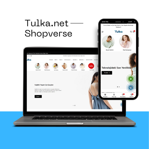 Tulka Shopverse E Ticaret Teması